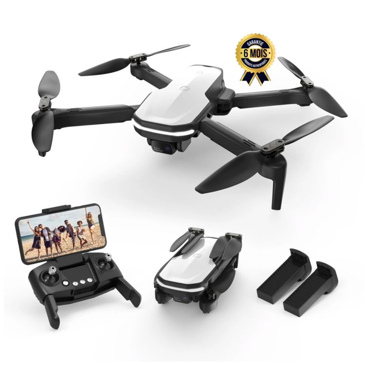 Achat drone prix en fcfa - Holy Stone HS280 FPV - 1080P - Commande vocale - GPS intégré - 6 Mois| Glotelho Cameroun