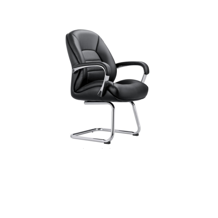 Chaise de Bureau en cuir - AMB231104 - Noir | Glotelho Cameroun