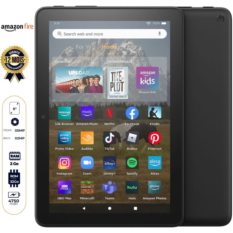 Amazon Fire HD 8 - 32 GB - 2GB RAM - 8 - 5 MP price on Glotelho