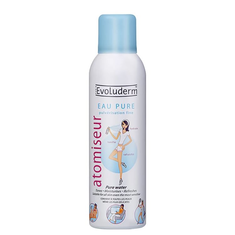 Evoluderm - Brumisateur - Atomiseur Eau Pure - 400 ml