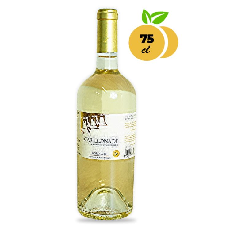 Carillonade Bordeaux Moelleux 2016 - 75 Cl  - Alcool - 13 %|Glotelho