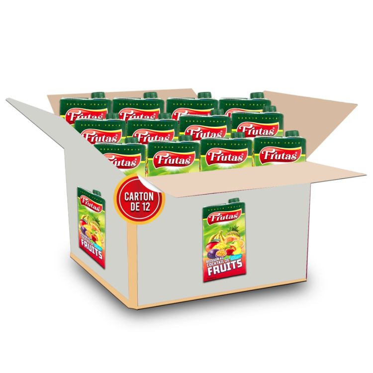 Carton de 12 Jus naturel - Frutas - Cocktail