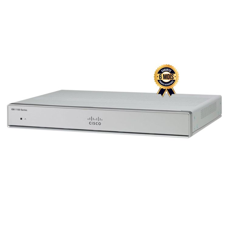 Routeur Cisco C1111-4P | Dual WAN & Switch 4 Ports PoE, garantie 6 mois, disponible au Cameroun chez Glotelho. 