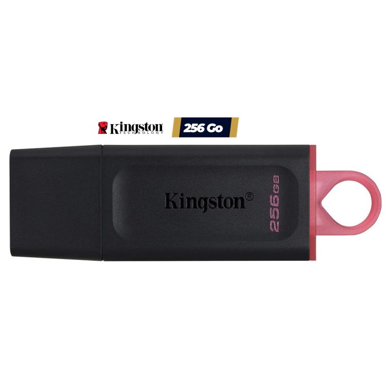 Clé Usb Kingston  DataTraveler Exodia USB  256 GB USB TypeA 3.2 Gen 1 |Glotelho Cameroun
