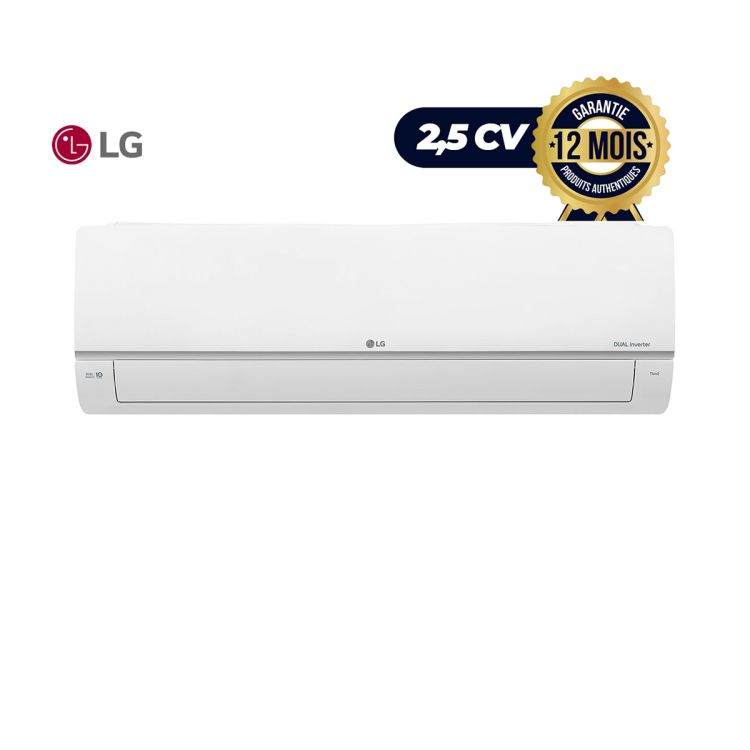 Air conditioner LG - DUALCOOL Inverter 2,5CV Cameroon price