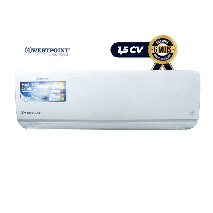 Climatiseur Split 1.5 CV prix Cameroun sur Glotelho