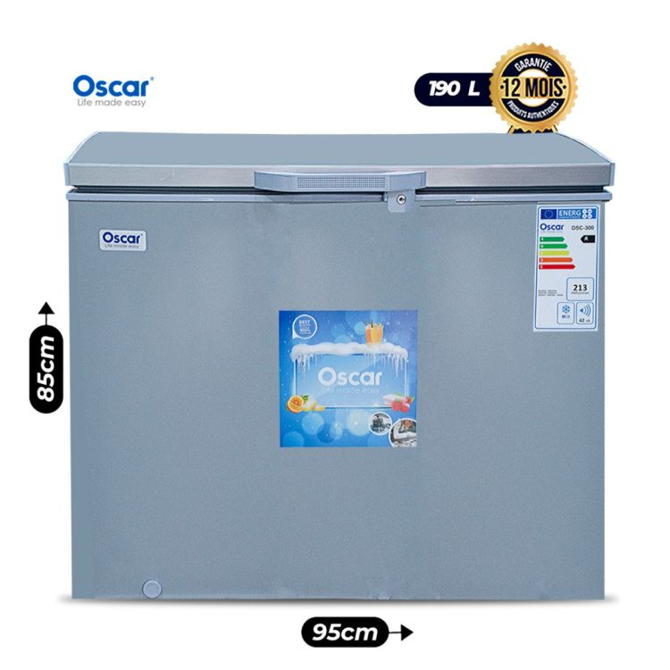 OSCAR Chest Freezer - 190 Litres