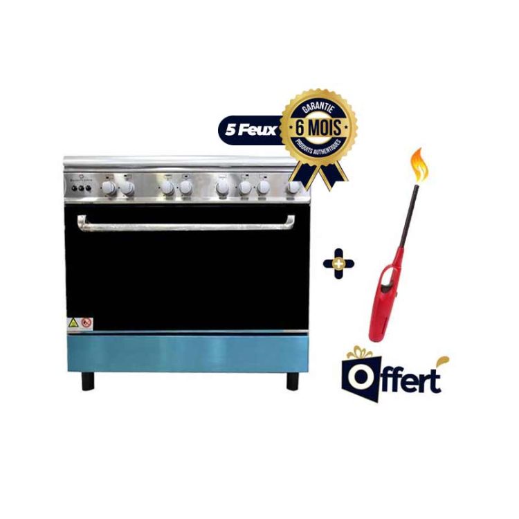 Cooker BELLE FRANCE-5BFO-60 * 90 6 Months Warranty l Glotelho Cameroon
