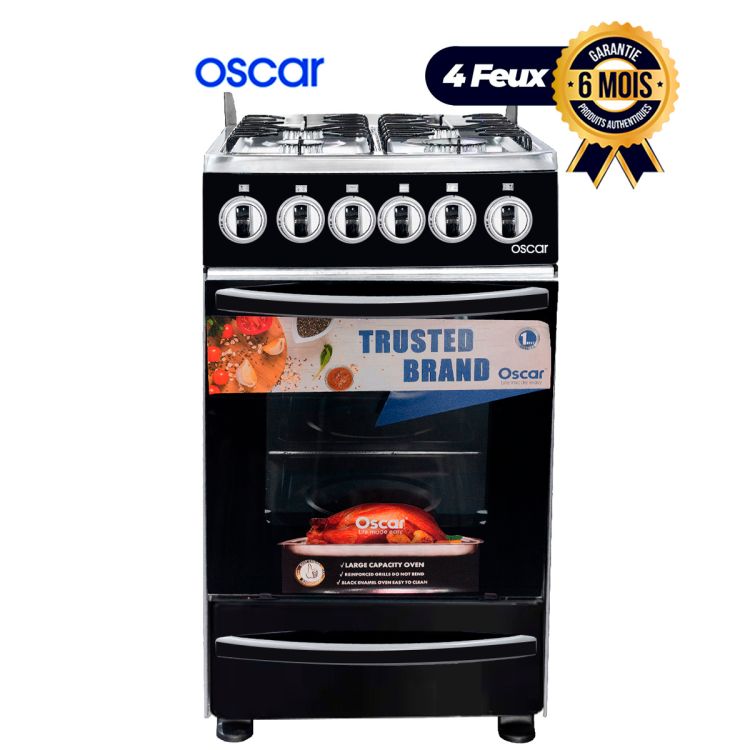 Cuisinière Oscar 4 Feux bon prix Cameroun