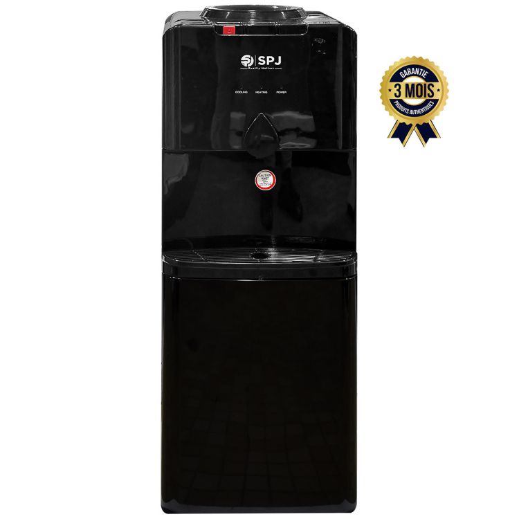 Distributeur d'eau  Chaude et Froide - SPJ - Avec - 520 Watts - Noir | Glotelho Cameroun