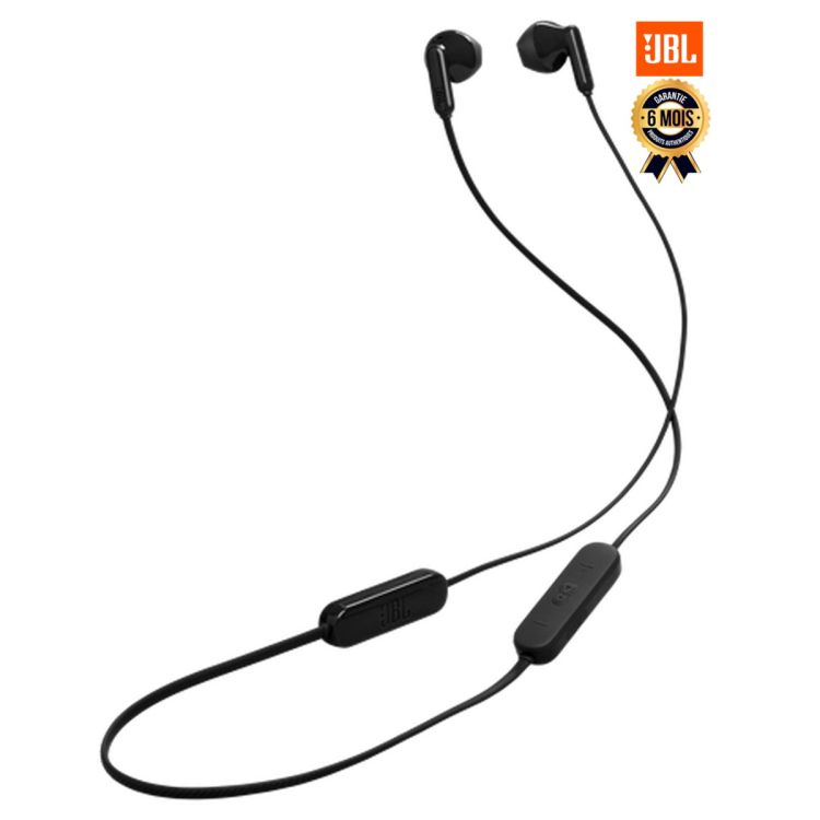 Écouteurs Bluetooth JBL Tune 235BT - Format tour de cou, noir, garantie 6 mois - prix Cameroun. 