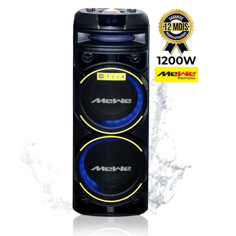 Enceinte sono MEWE 1200W sur Glotelho