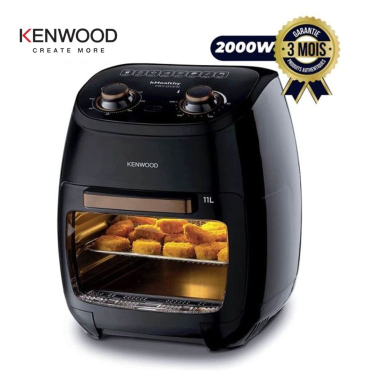 Friteuse Sans Huile + Four Multi Fonction Hybride - KENWOOD - HFP90.000BK | Glotelho Cameroun