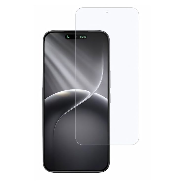 Glass de protection transparente pour Tecno Camon 50 avec bords incurvés, prix au Cameroun. 