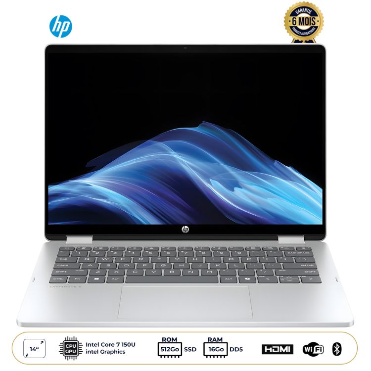 HP OmniBook 5 Flip - 2 en 1 au prix Cameroun
