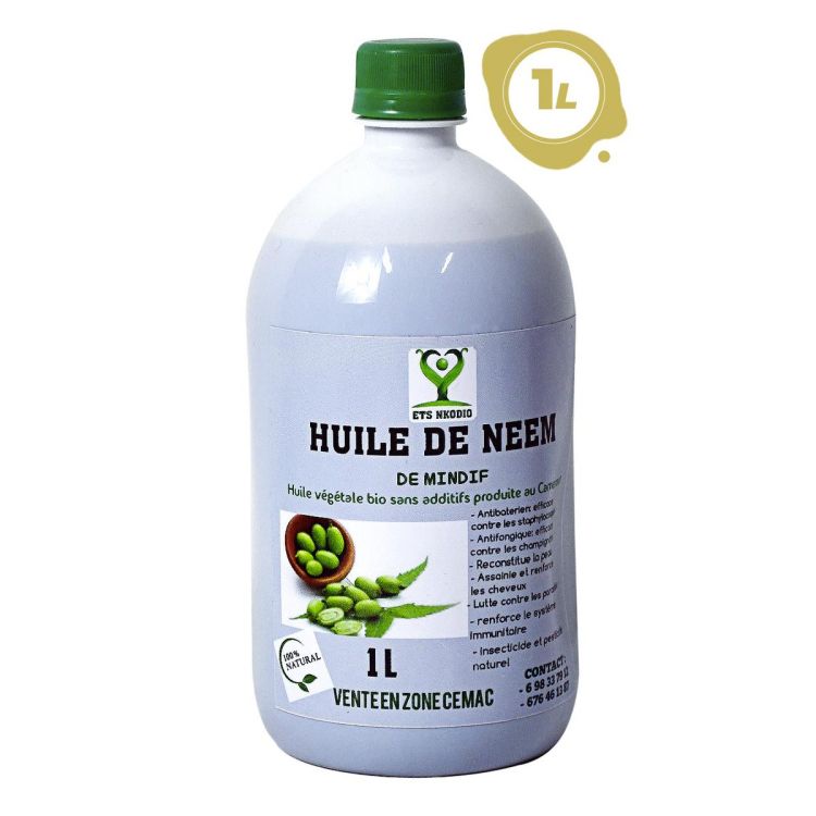 NEEM Oil - 100% Natural - 1litre | Glotelho Cameroon