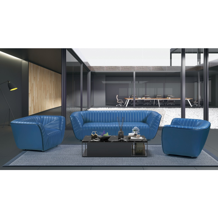 Salon 5 places  - Bomako - Toile épaisse - Marron |Glotelho Cameroun