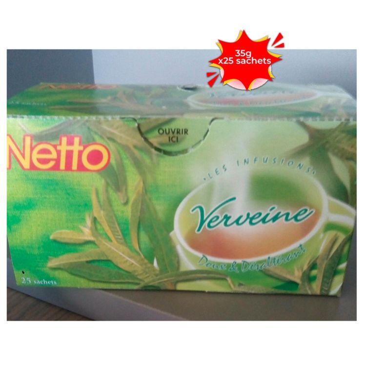Infusion Verveine Netto – 25 sachets (35g)