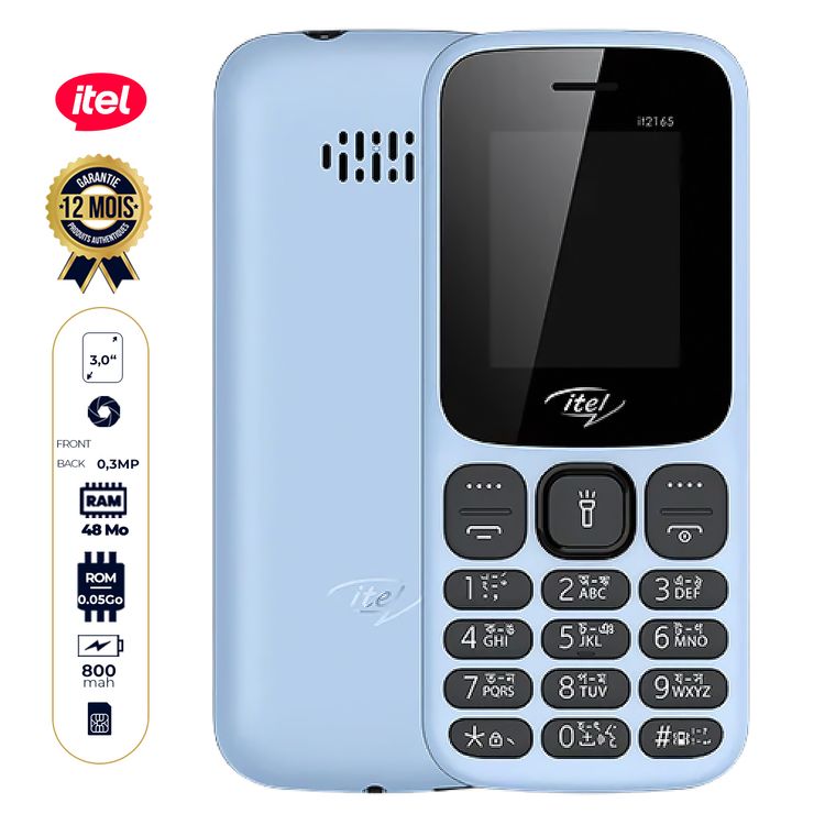 Itel It2165 en vente sur Glotelho