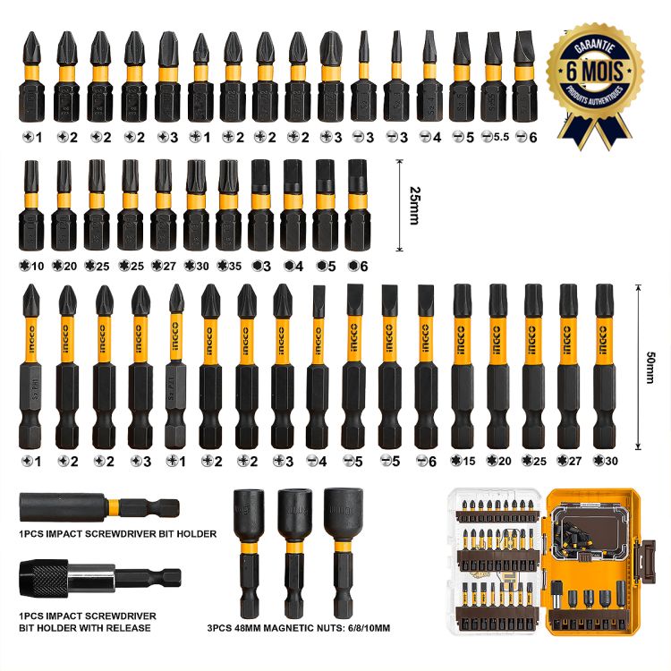Jeu d'embout de Tournevis à Percussion au prix Cameroun