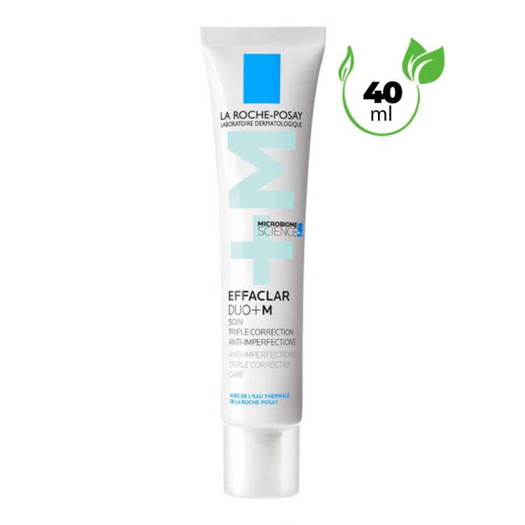 EFFACLAR DUO+M - Crème de soins triple correction anti imperfections, 40 ml, au prix Cameroun.