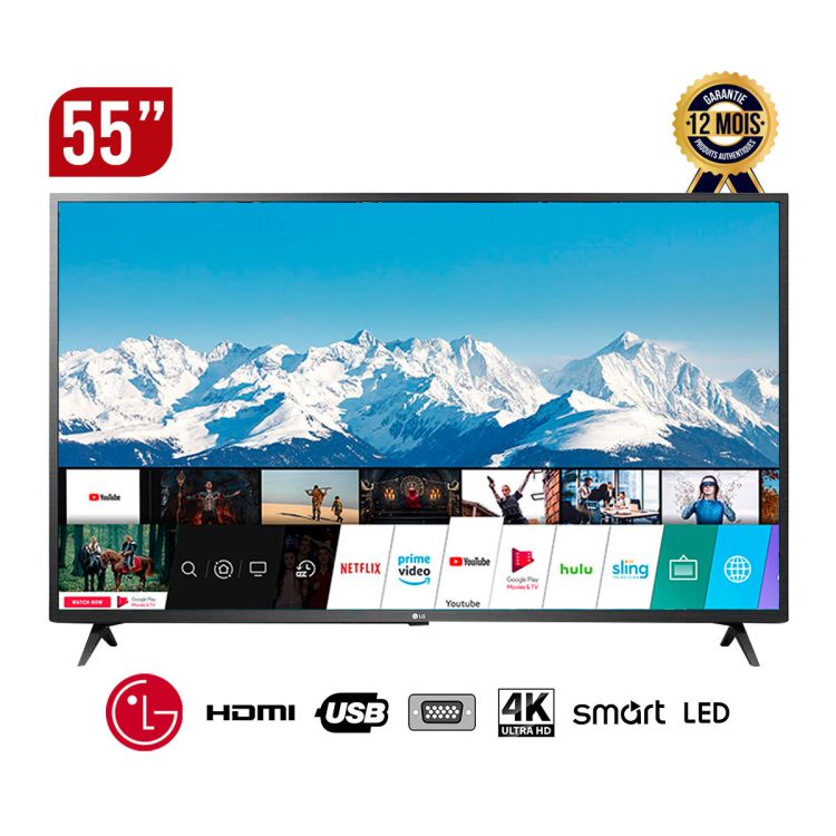 Smart TV  LG UHD 4K en vent sur Glotelho Cameroun