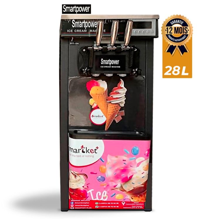 Machine à glace Smart Power - MK-618db - 30 Litres - prix Cameroun