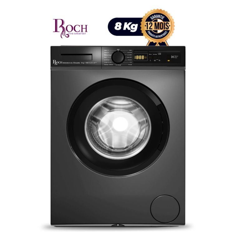 Roch Inverter automatic washing machine - 8Kg