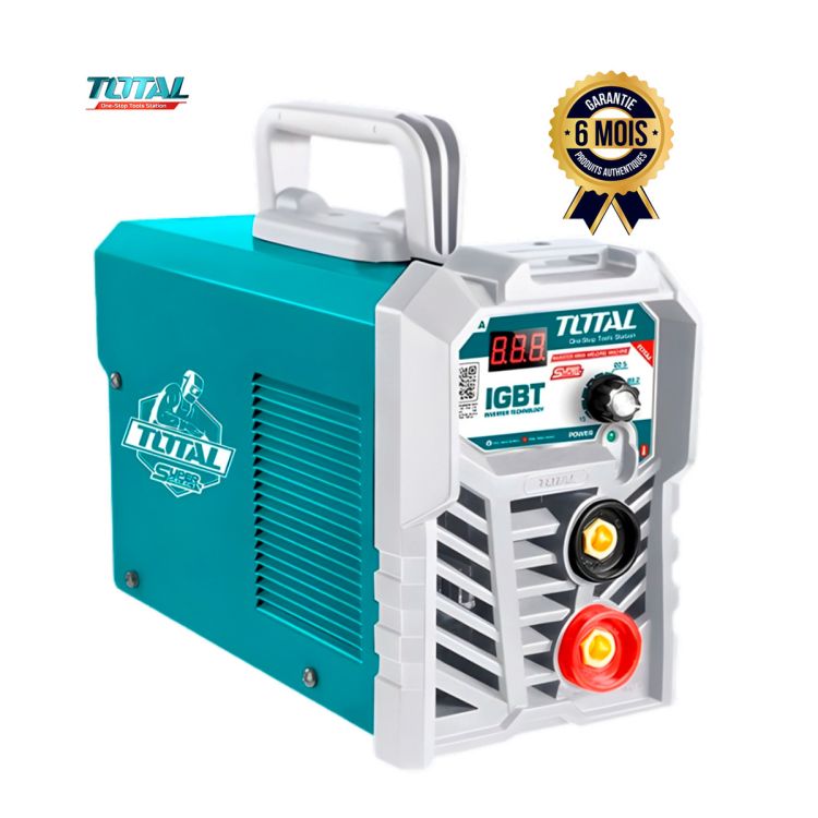 Machine à souder à onduleur MMA Prix en fcfa - TOTAL TW213028 - 130A/75V - 6 Mois | Glotelho Cameroun
