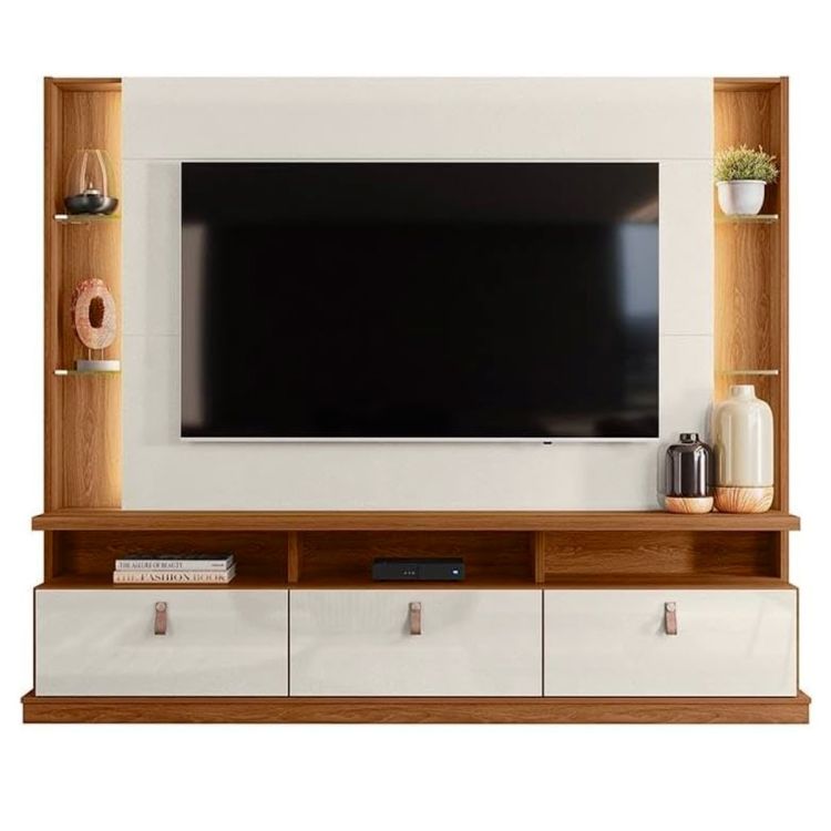 Bilbao TV stand - 903936 - with bookcase for TVs up to 70