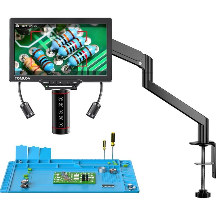Microscope Numérique de Soudure TOMLOV TM3K-AF Max