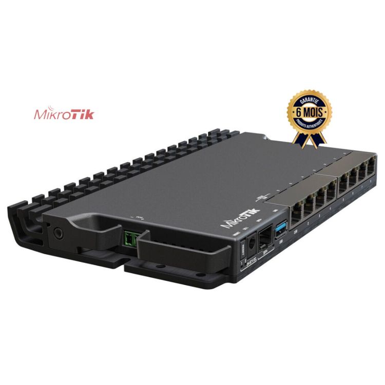 MikroTik RB5009UG+S+IN – Routeur Filaire Hautes Performances – 7 Ports, garantie 6 mois, prix Cameroun. 