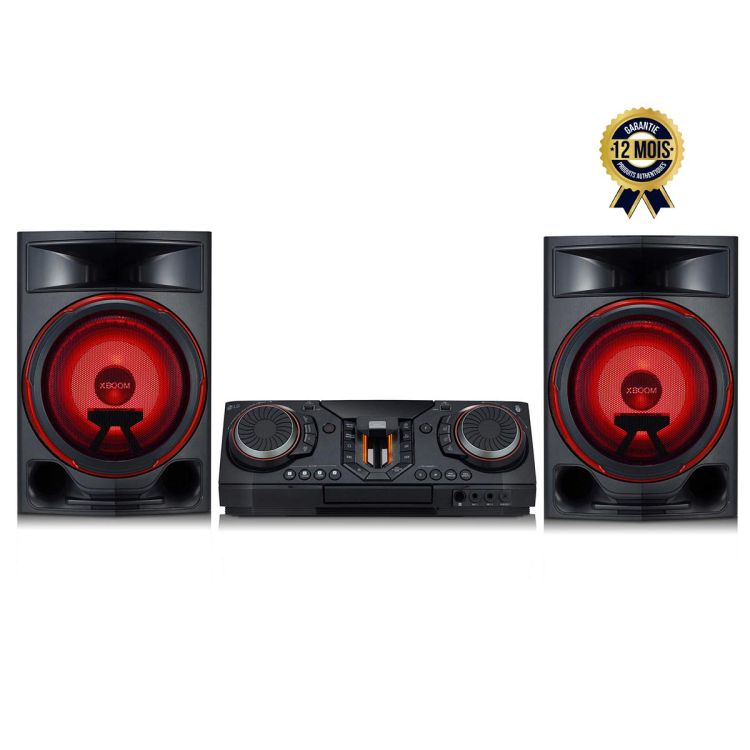 Bafflé - Système audio LG XBOOM - CL87 - 2350W - Noir - 12Mois|Glotelho Cameroun
