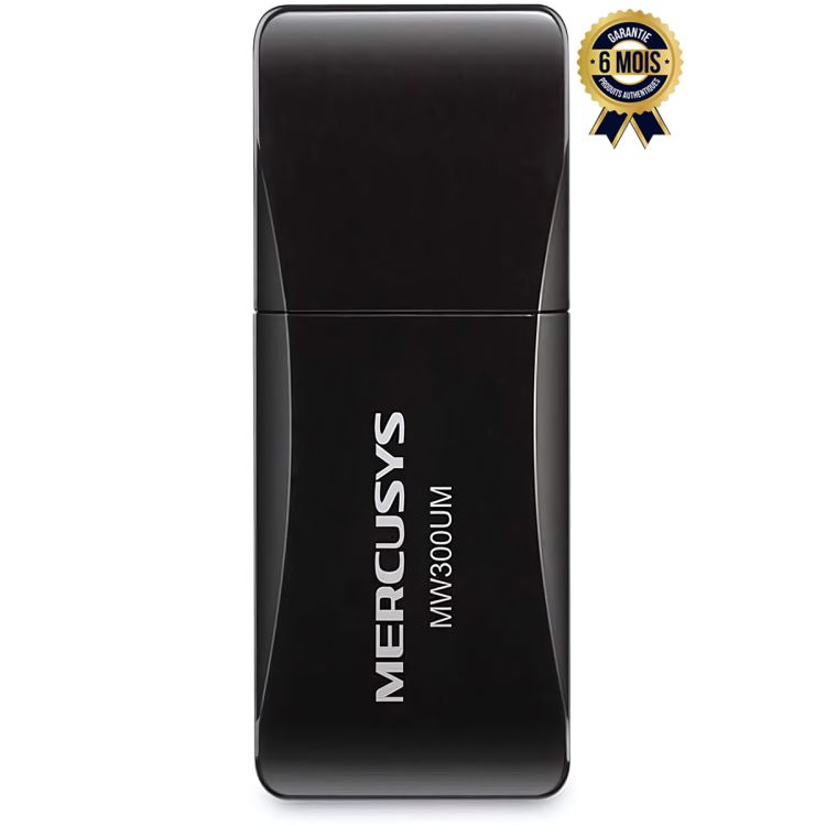 Mini adaptateur WiFi N300 Prix en fcfa - MERCUSYS MW300UM - 6 Mois| Glotelho Cameroun