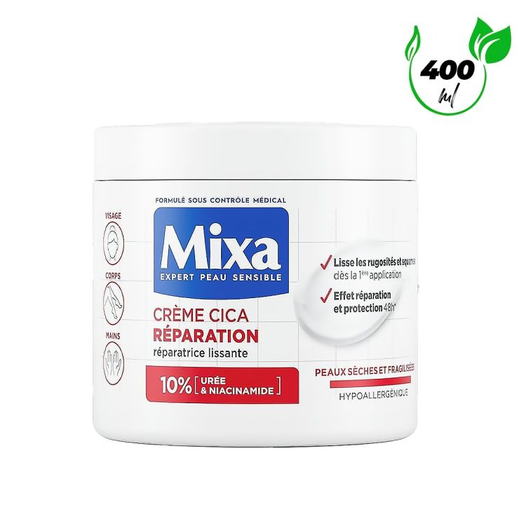 Mixa Expert Sensitive Skin - Cica Repair Cream 400ml - price Cameroon