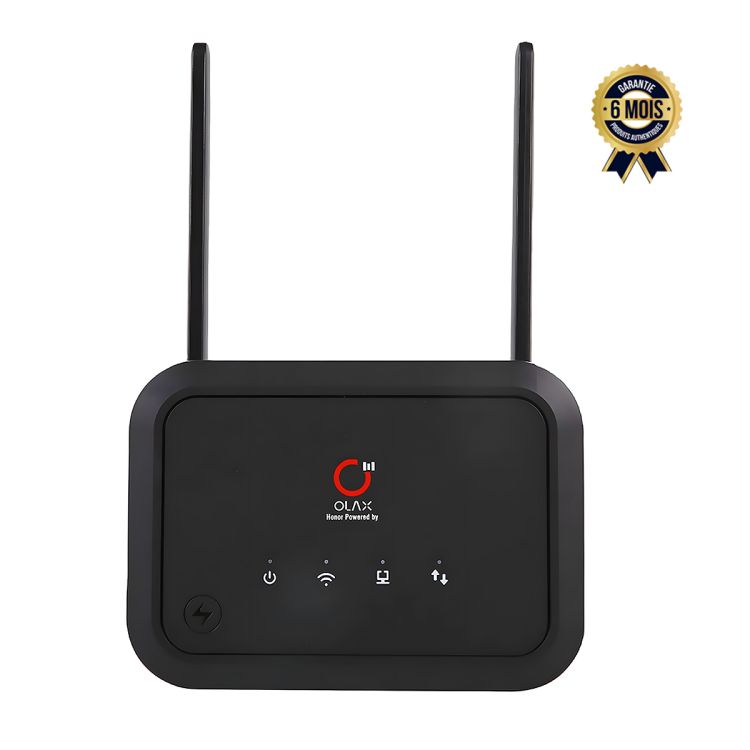 Modem Internet prix en fcfa - OLAX AX8 PRO - WIFI 6 - Avec Batterie de 5000 mah + 4 ports Ethernet - Compatible tout Opérateur - 6 Mois| Glotelho Cameroun