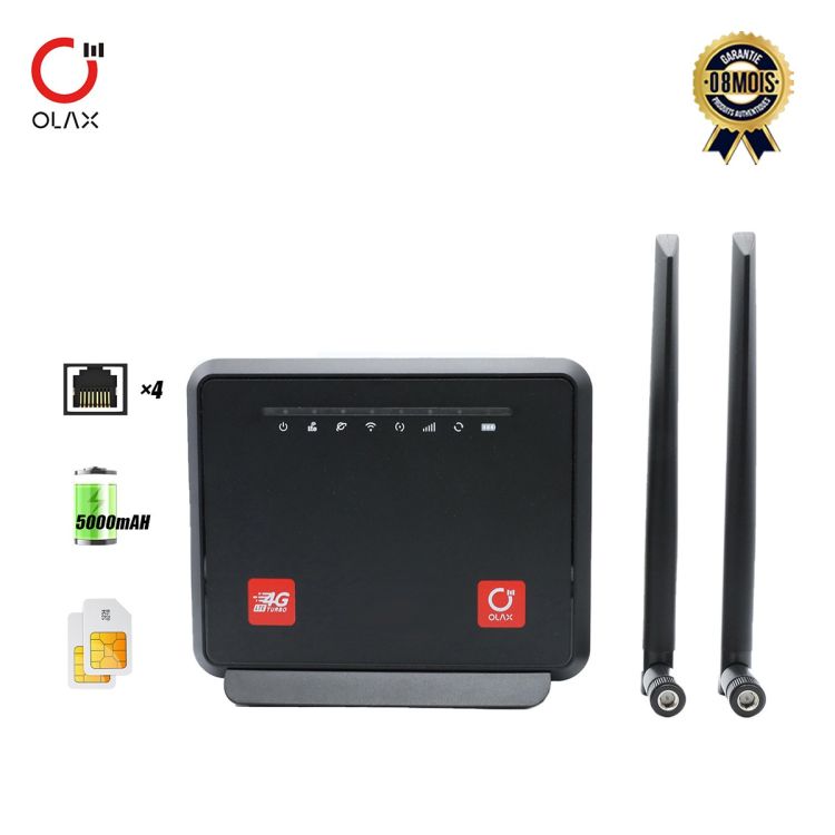 Modem/Routeur 4G LTE - OLAX MC60 - Glotelho