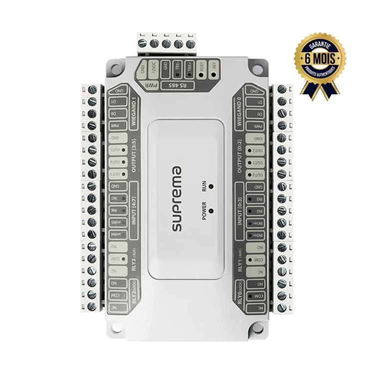 Module de contrôle multi-portes sécurisé - Suprema DM-20 - 6 Mois