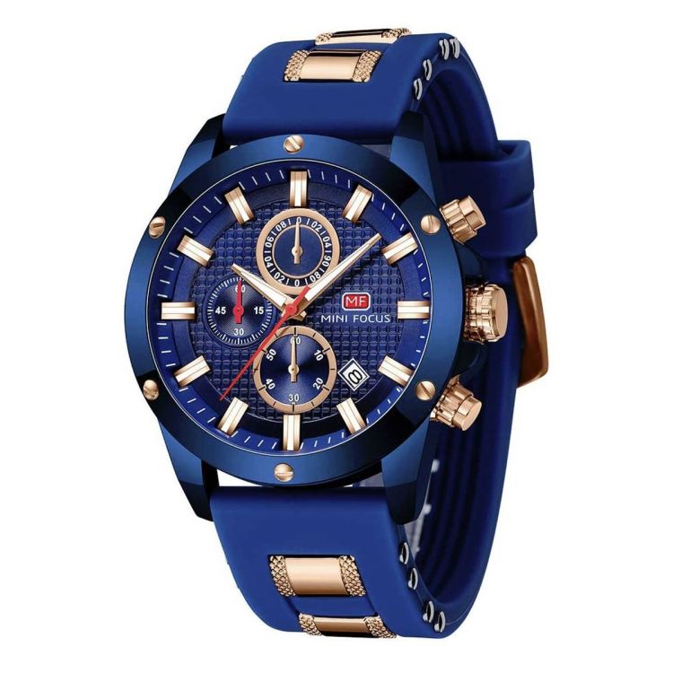  Montre-Bracelet Casual Mode - Bande De Silicium Montres À Quartz pour Hommes | Glotelho Cameroun