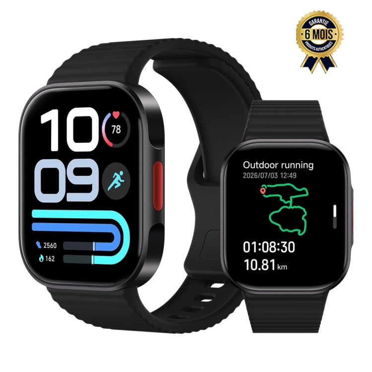 Montre Connectée Redmi Watch 6 Lite – Écran AMOLED 1,96" de forme rectangulaire, garantie 6 mois - prix Cameroun. 