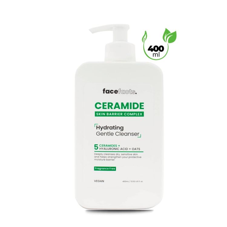 Face Facts moisturising cleanser with ceramides - Dry and sensitive skin 400 ml - price Cameroon