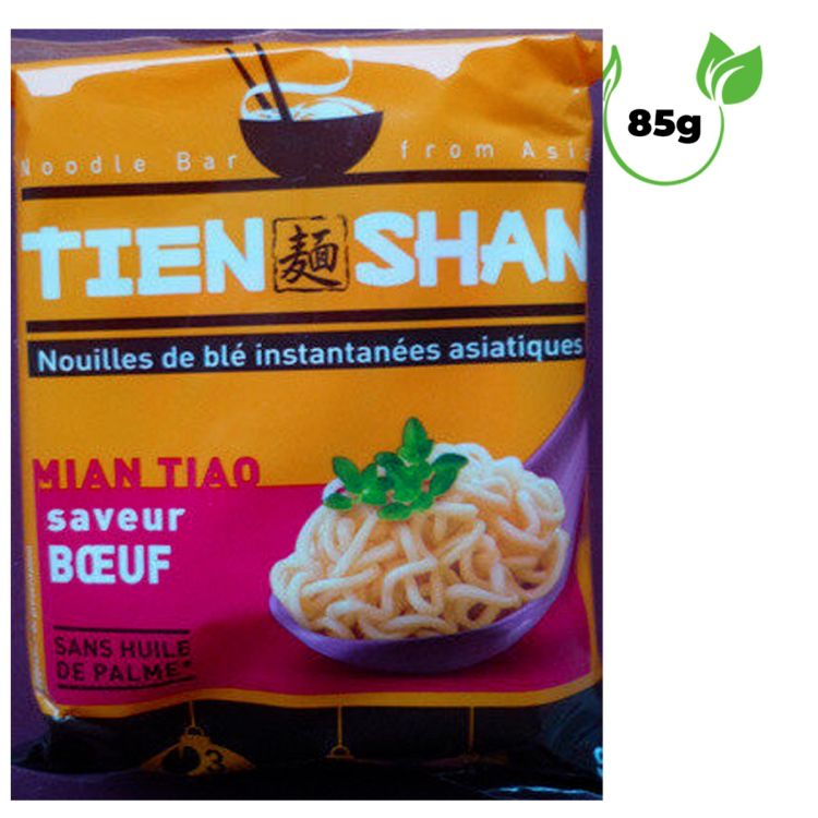 Nouilles Instantanées Saveur Bœuf - 85g