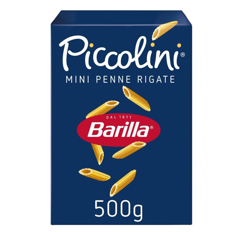 Pâtes mini Penne Rigate piccolini BARILLA 500g