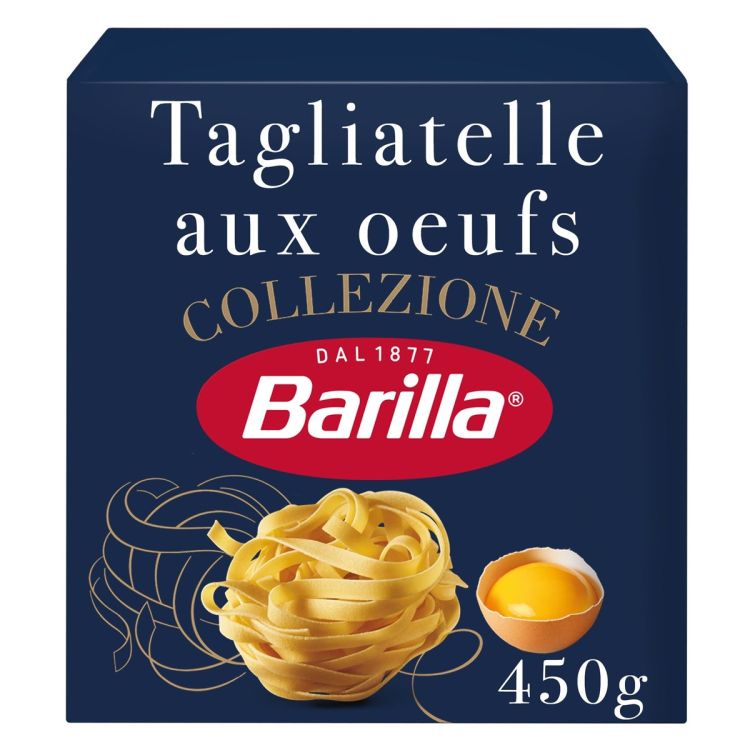 Pâtes tagliatelles aux oeufs collezione BARILLA 450g