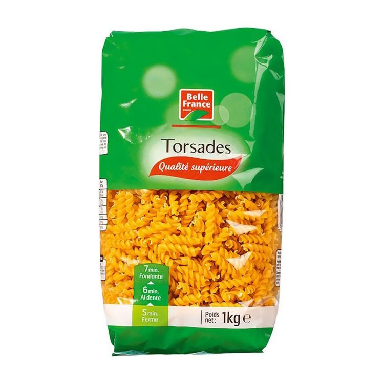 Pâtes Torsades Belle France 1 kg
