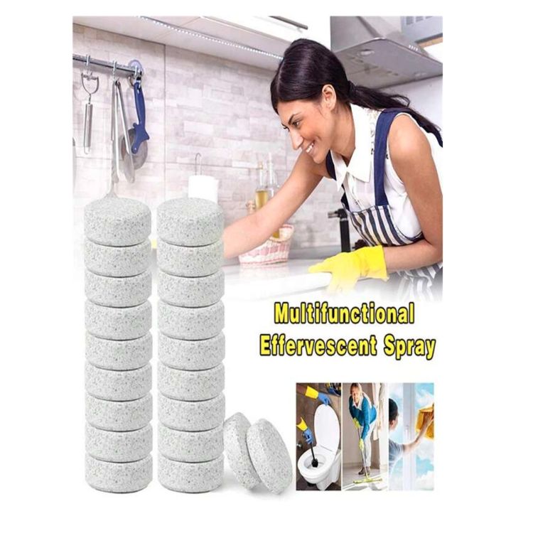 Multifunctional effervescent cleaning tablets for limescale and stains - price Cameroon