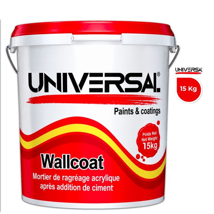 Peinture intérieur/extérieur - WALLTEX 10000 UNIVERSAL - 15KG