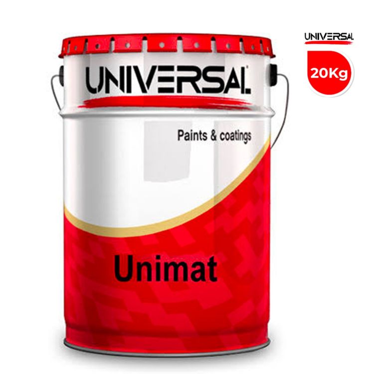 Peinture Mate à Base de Résines Alkydes Thixotrope – UNIMAT UNIVERSAL – 20 Kg