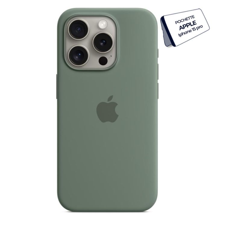 Pochette silicone Magsafe pour Iphone 15 pro - (Prix en fcfa) | Glotelho Cameroun