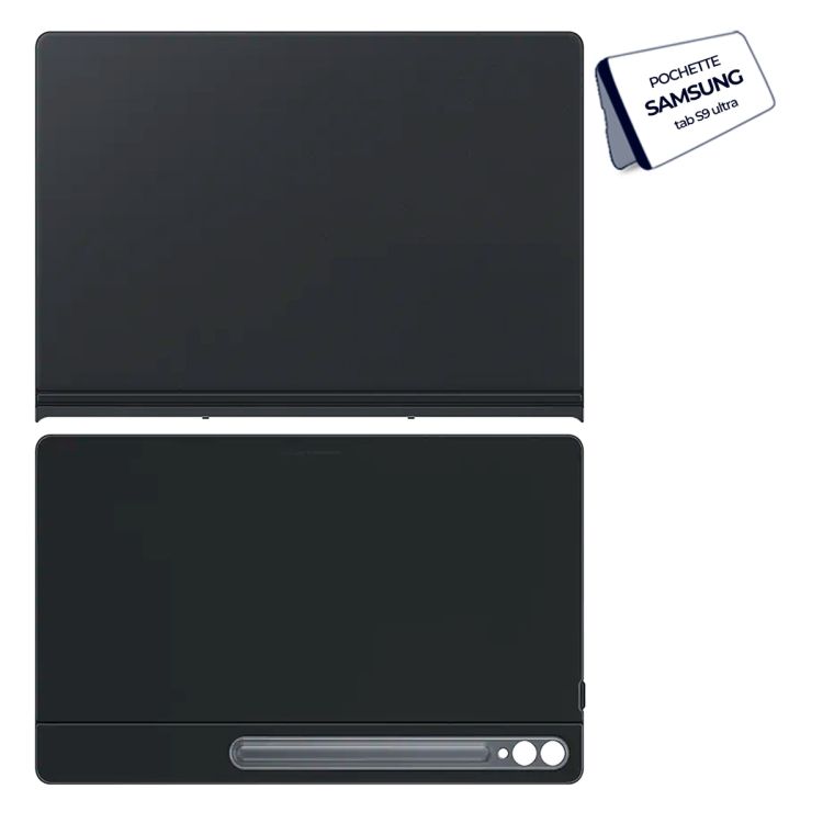 Pochette originale - Smart book cover pour Samsung Galaxy tab S9 ultra | Glotelho Cameroun